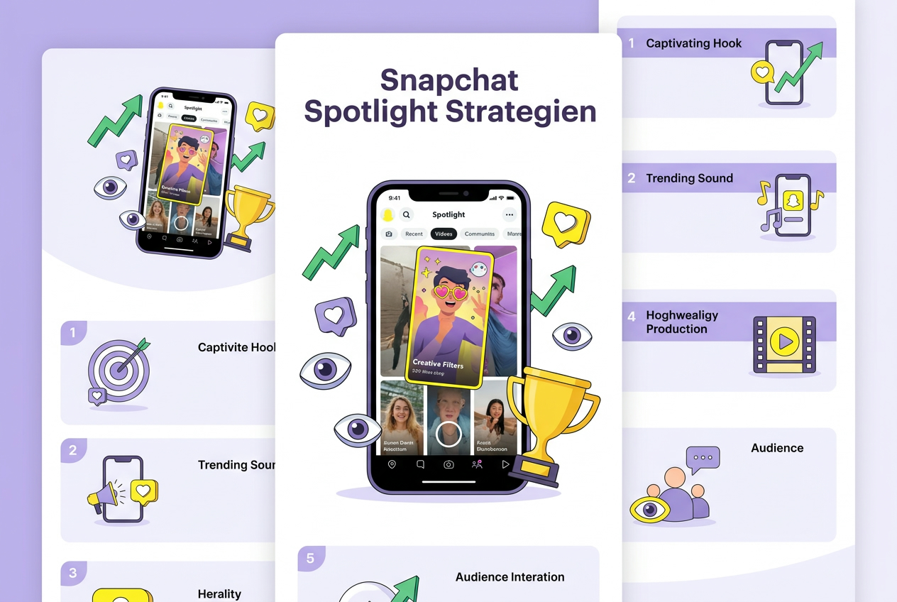 Snapchat Spotlight Strategien für mehr Follower